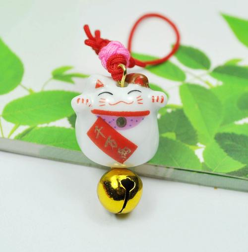 浙江金华供应日本御守 招财猫手机挂件 手机链 手机饰品 小商品批发